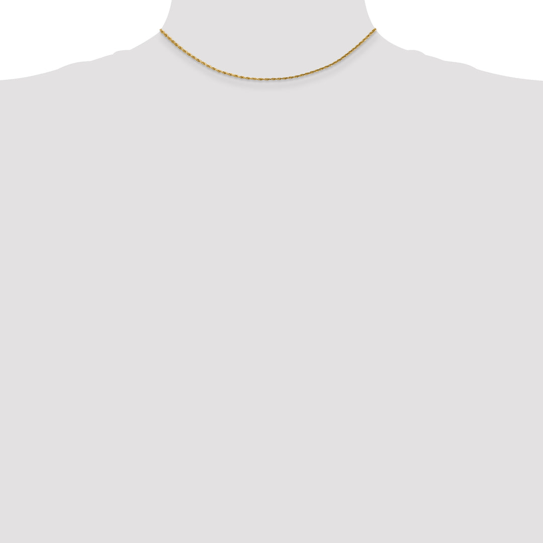 14k 1.75mm Diamond-cut Rope Chain