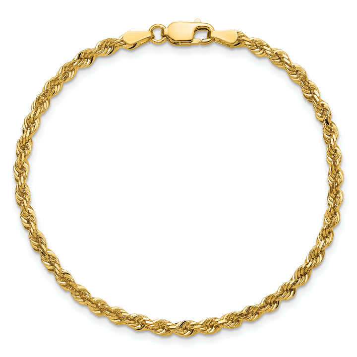 14k 3.0mm Diamond-cut Rope Chain