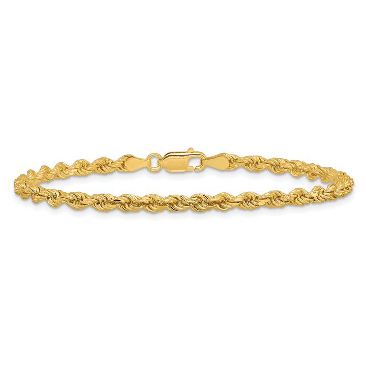 14k 3.25mm Diamond-cut Rope Chain