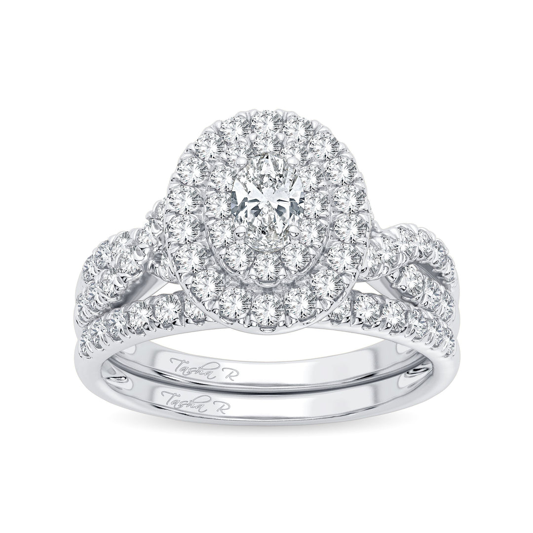 Beautiful 14K 1.00CT Diamond BRIDAL RING
