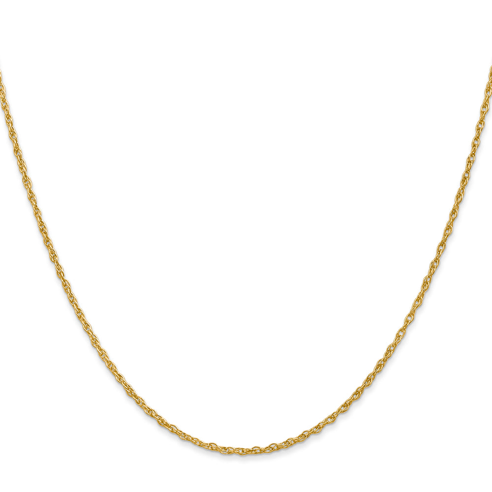 18K Leslies 1.3mm Baby Rope Chain