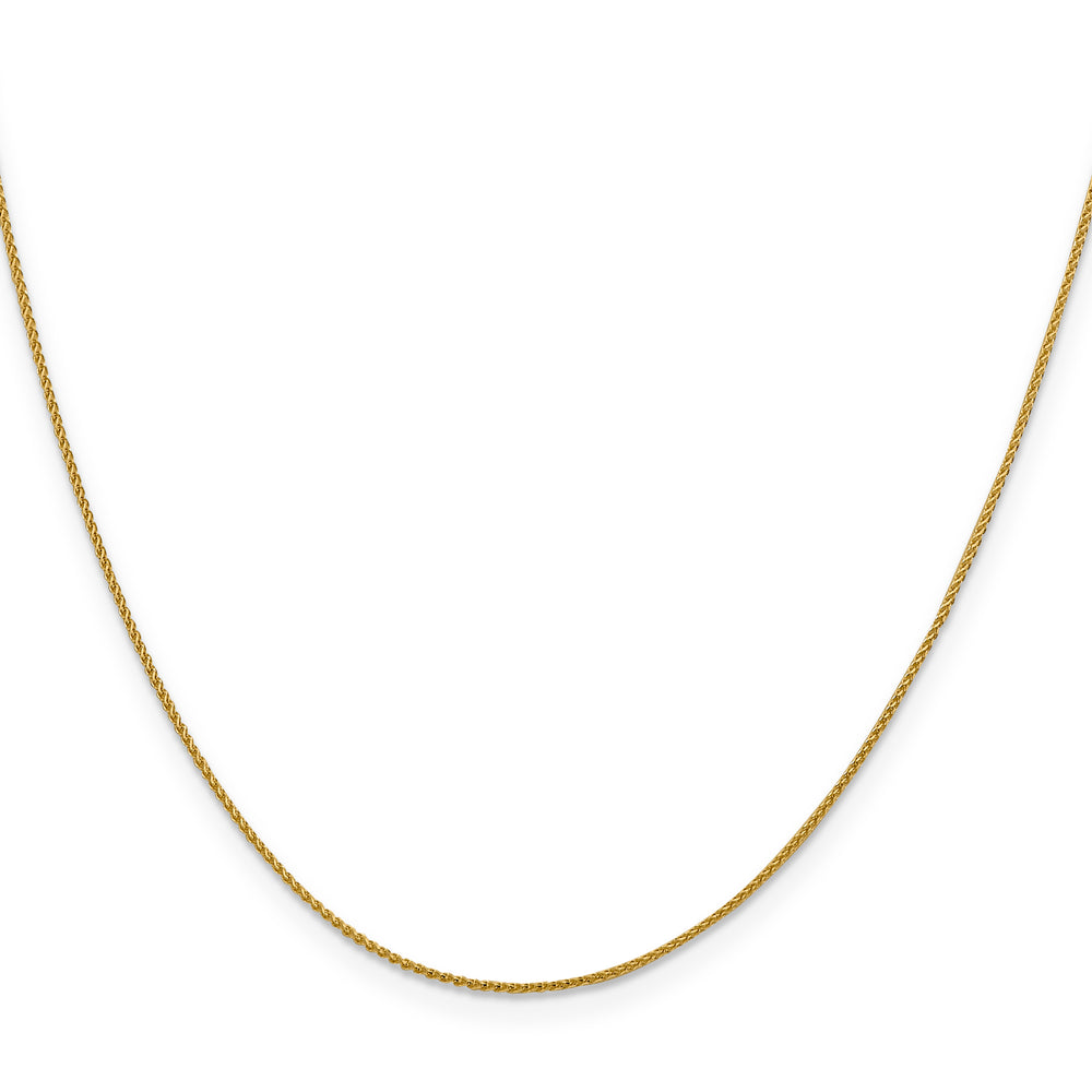 18K Leslies 1mm D/C Spiga Chain