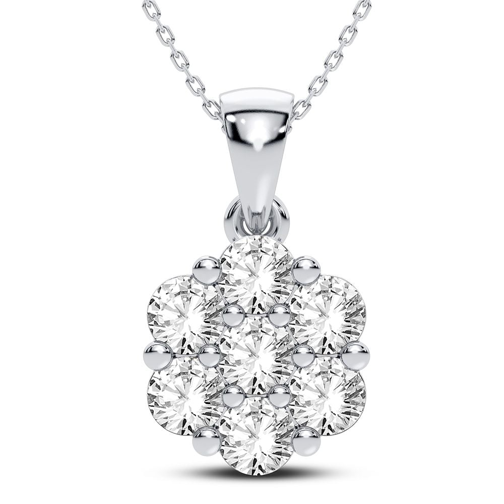 Gorgeous 14K 0.25CT Diamond Pendant