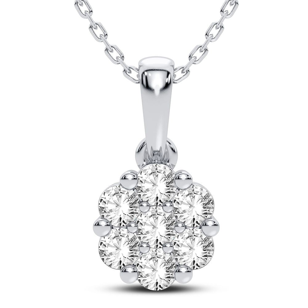 Beautiful 14K 0.50CT Diamond Pendant