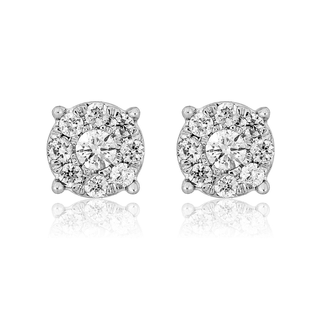 Gorgeous 14K  0.50ct Diamond Earring