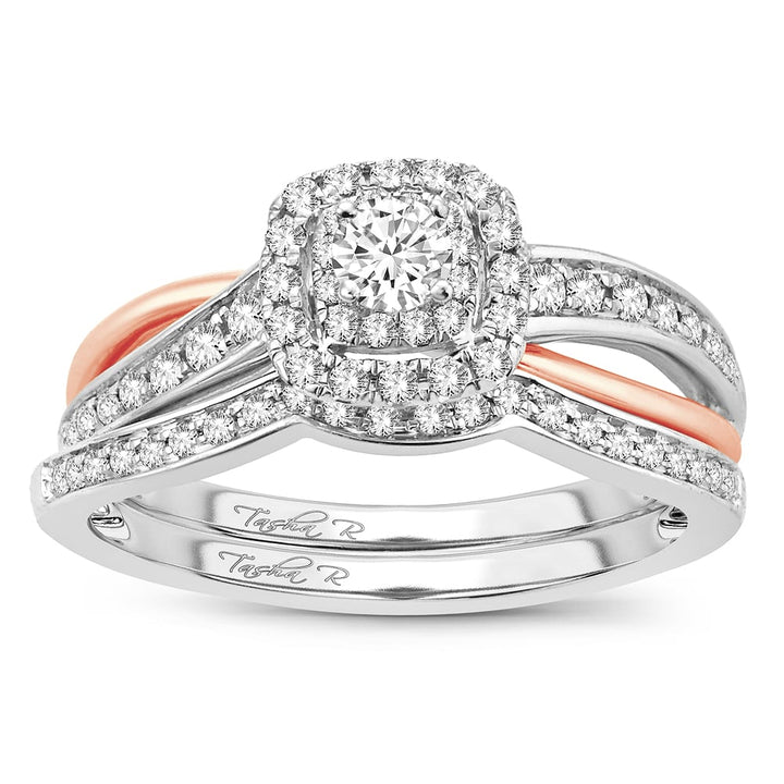 14K  0.50CT  Diamond  BRIDAL  RING