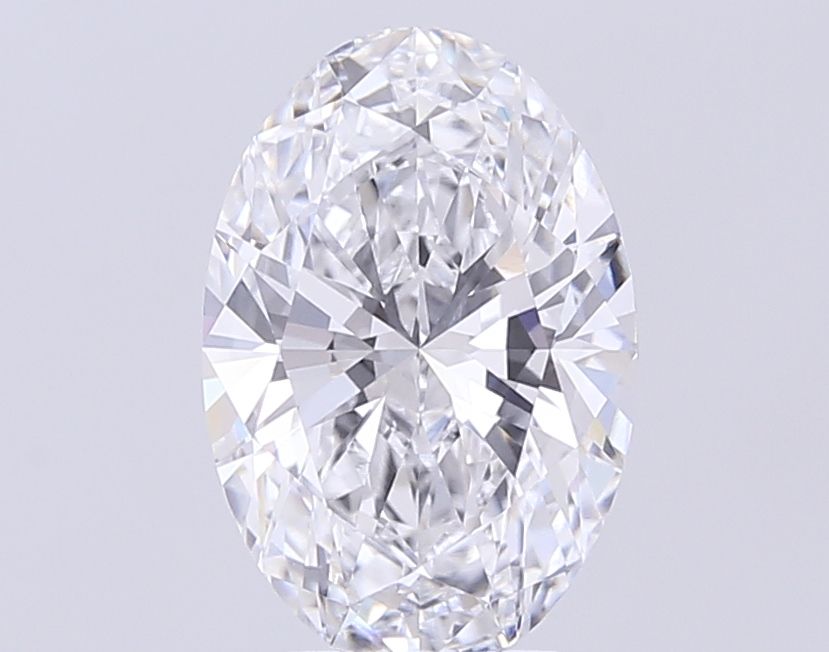 3.04 Carat D-VVS1 Oval Lab Diamond