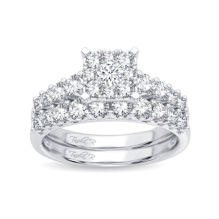 14K 1.00CT Diamond Bridal Ring