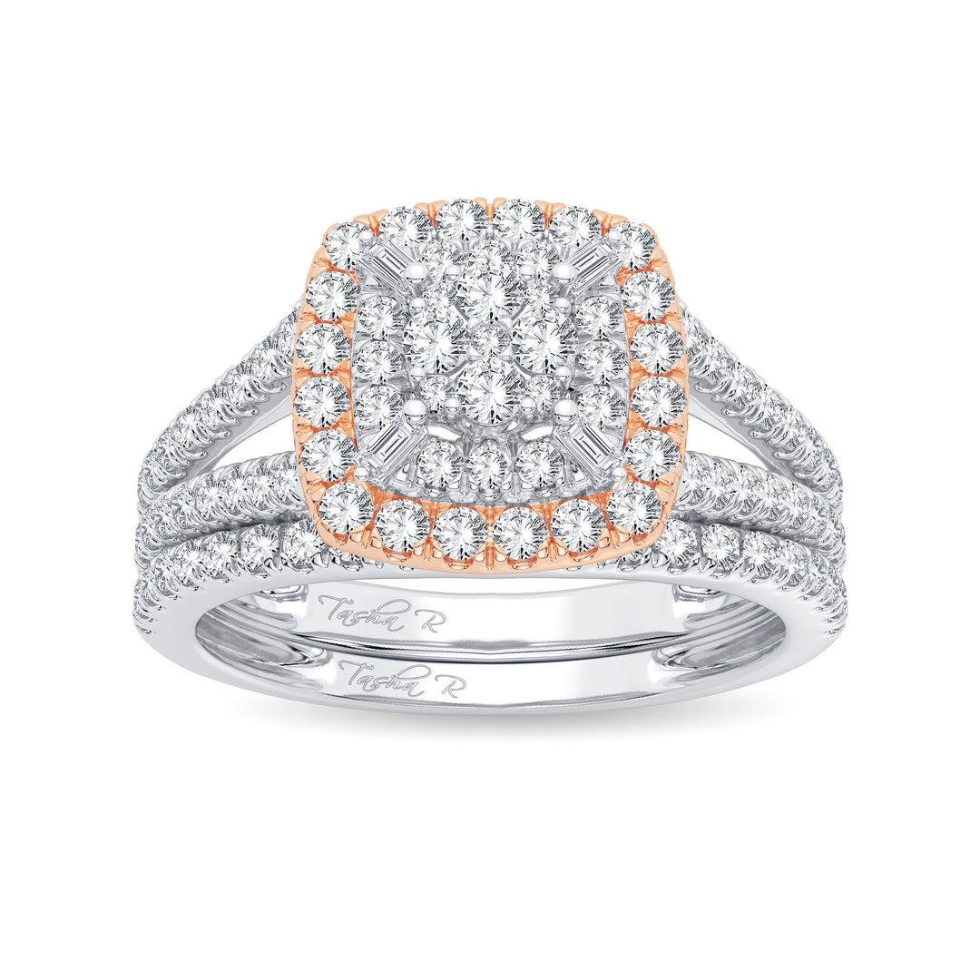 Magnifcnet 14K 0.75CT Diamond Bridal Ring