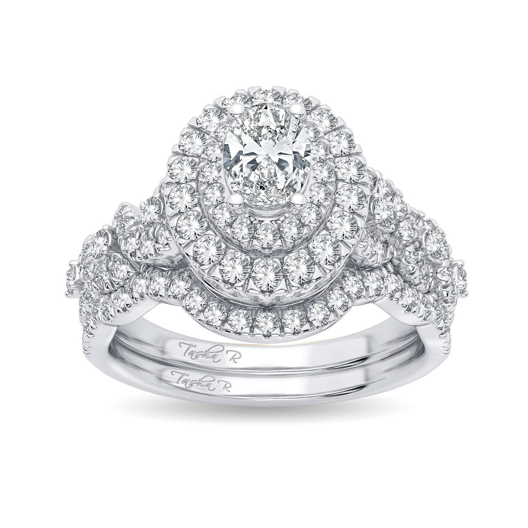 Gorgeous 14K 1.00CT Diamond Bridal Ring