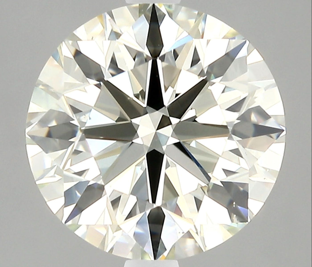 3.11 Carat J-VS2 Round Cut Diamond