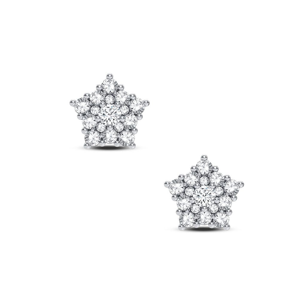 Gorgeous 14K 0.25CT DIAMOND EARRING
