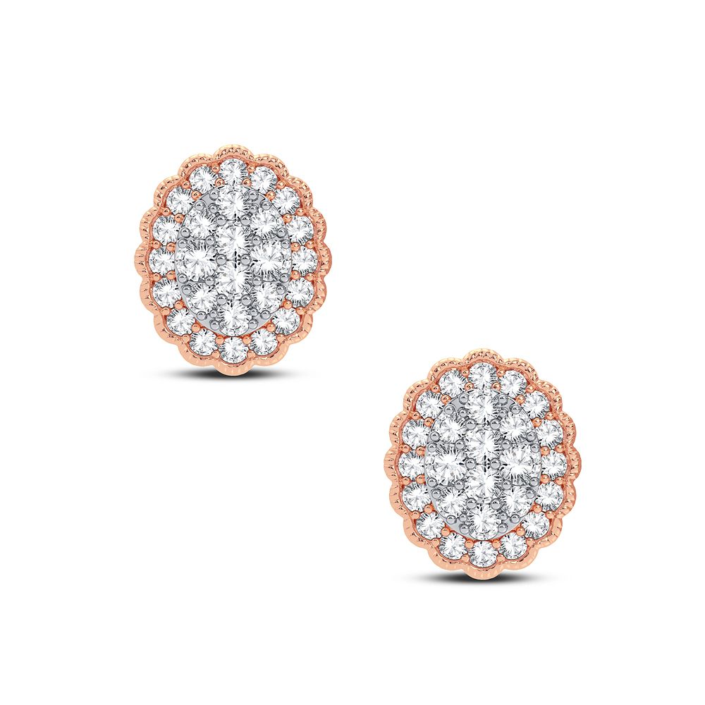 Beautiful 14K 0.50CT DIAMOND EARRING