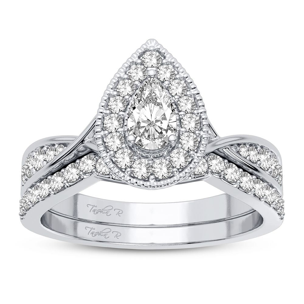 Gorgeous 14K 0.60CT Diamond Bridal Ring