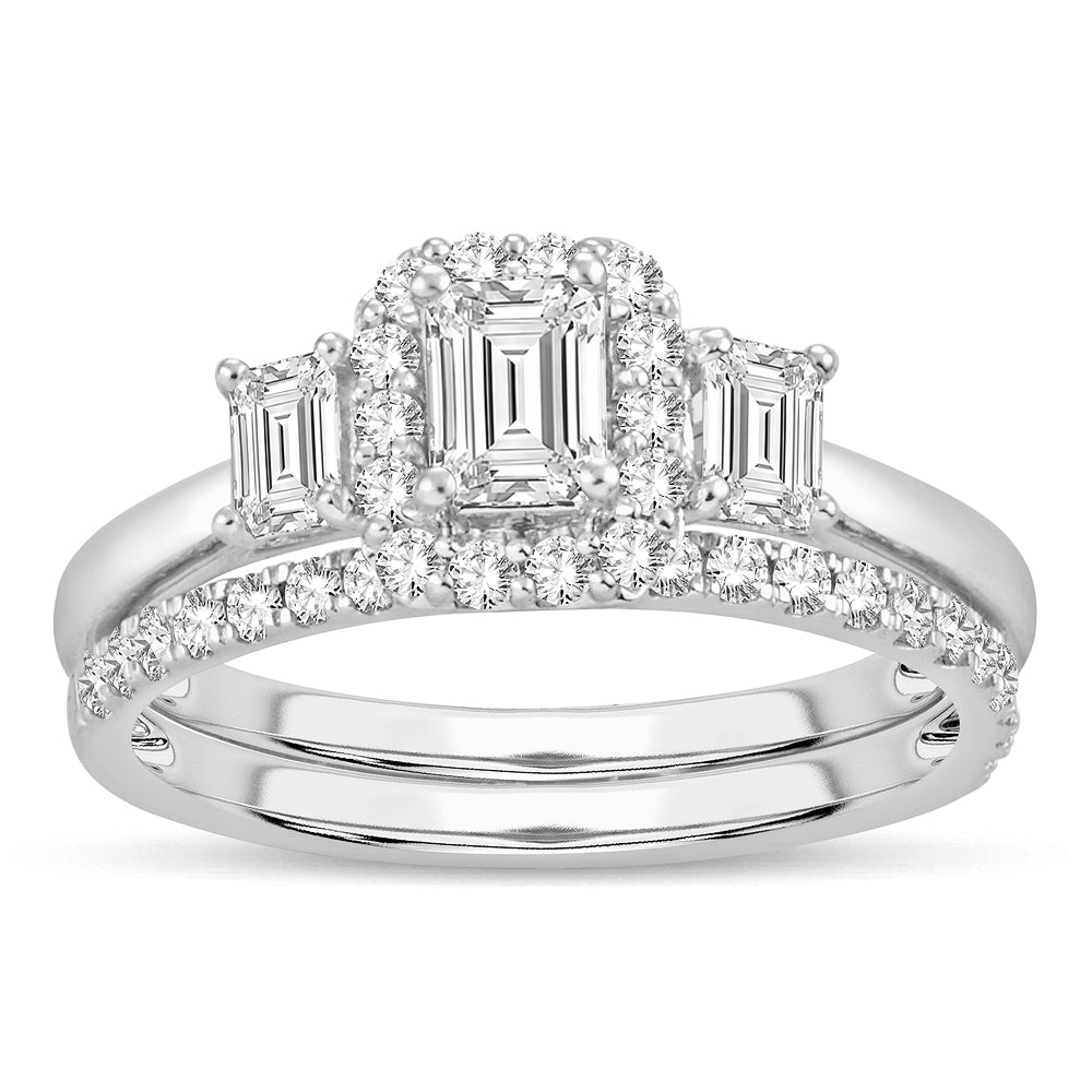 Elegant 14K 1.20CT Diamond BRIDAL RING