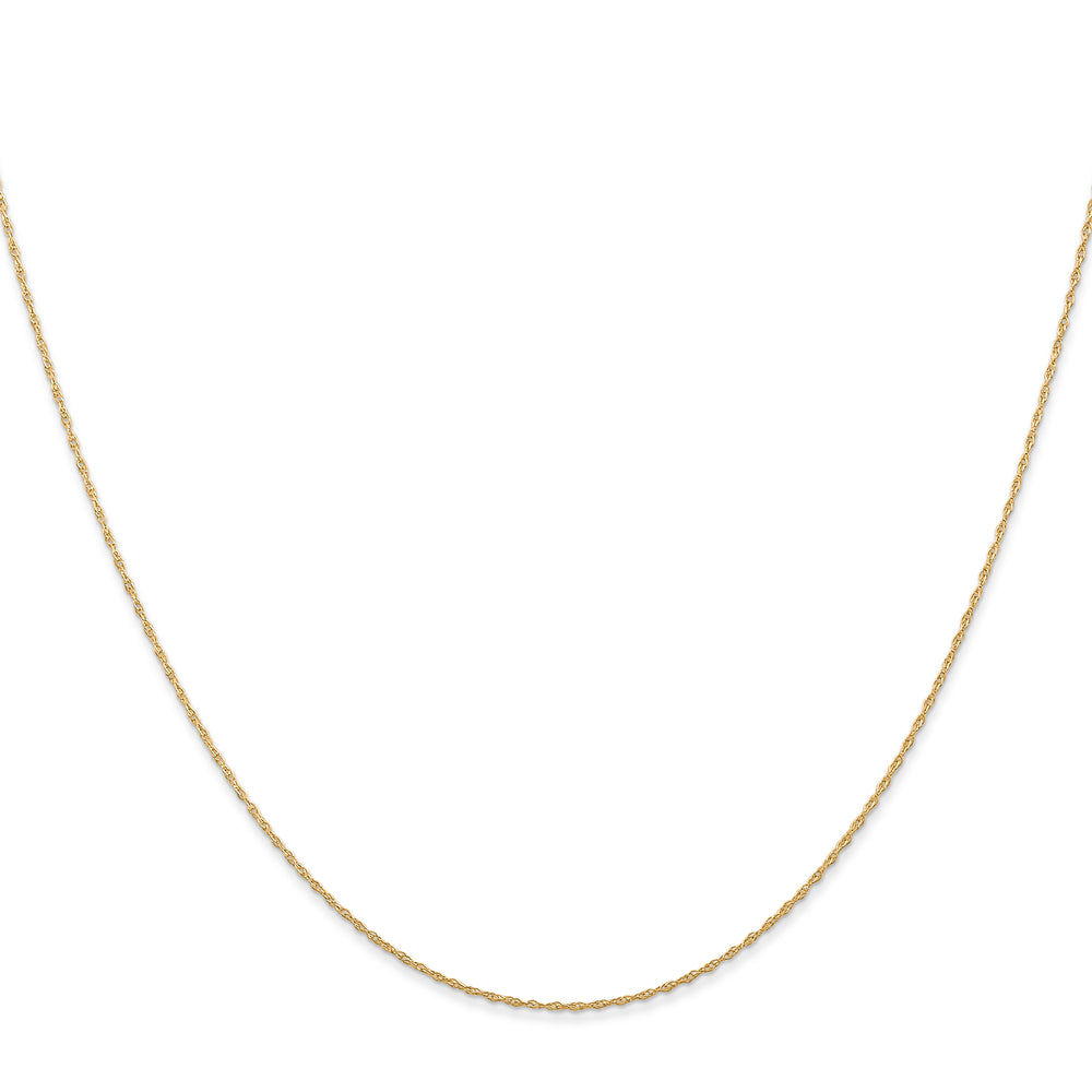 14k .5 mm Carded Cable Rope Chain