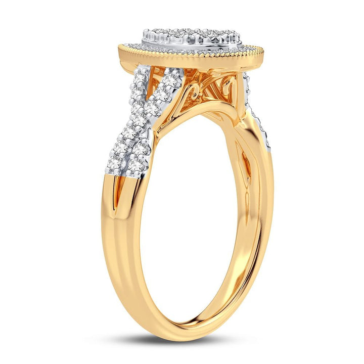 10K 0.25CT DIAMOND RING
