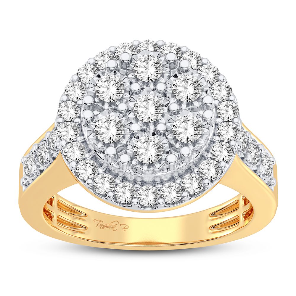 Dazzling 10K 0.75CT DIAMOND RING