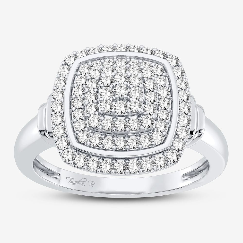 Dazzling 10K 0.20CT DIAMOND RING