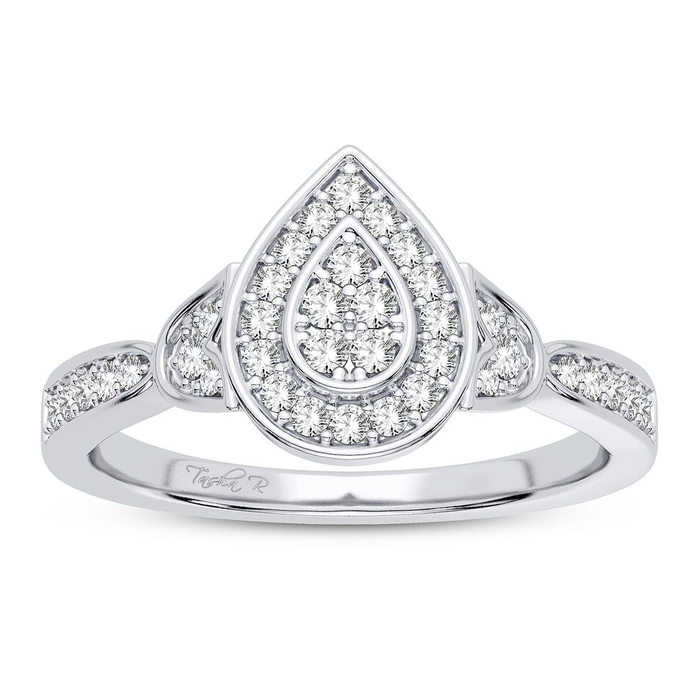 Gorgeous 10K 0.20CT DIAMOND RING