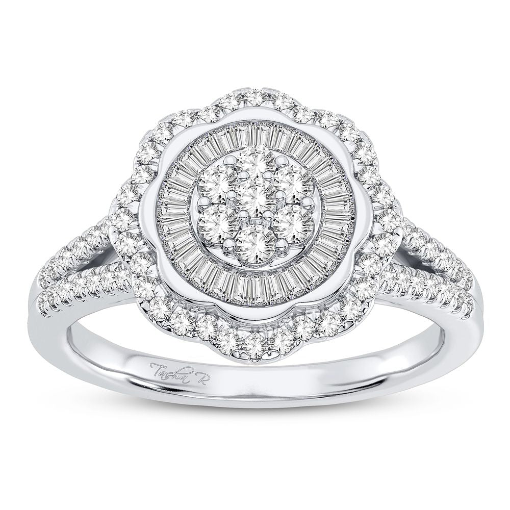 Dazzling 10K 0.50CT DIAMOND RING