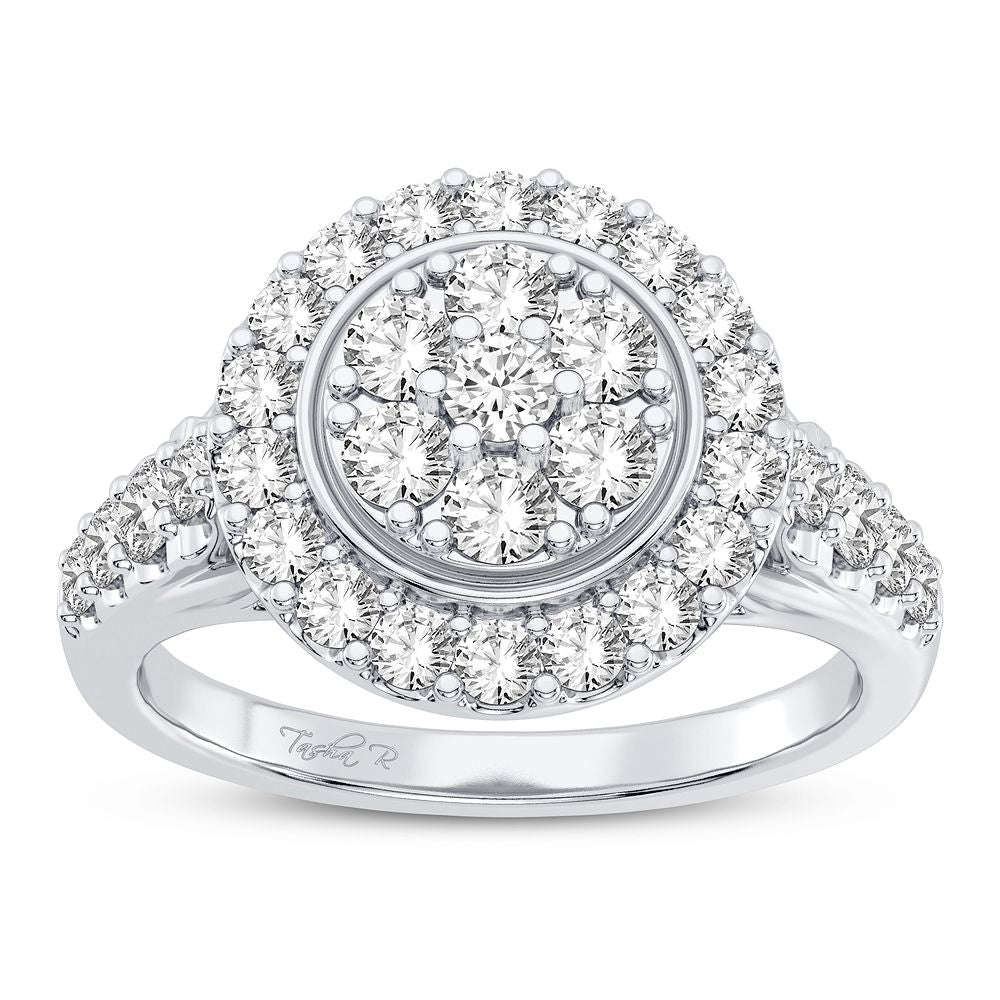 Elegant 10K 1.00CT DIAMOND RING