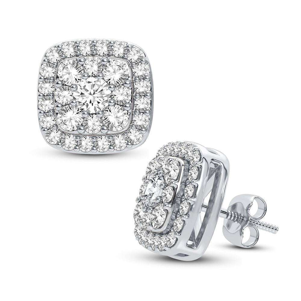 Gorgeous 14K 0.75CT DIAMOND EARRING