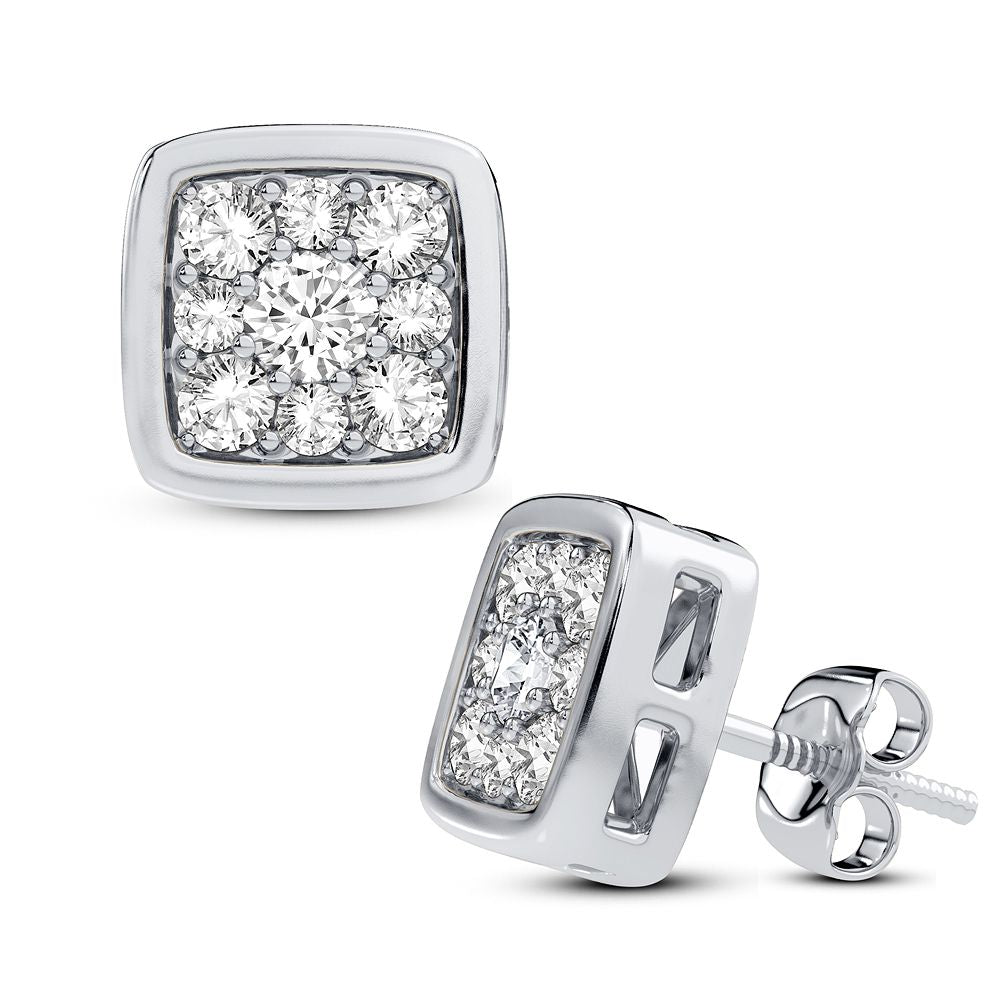 Elegant 14K 0.33CT DIAMOND EARRING
