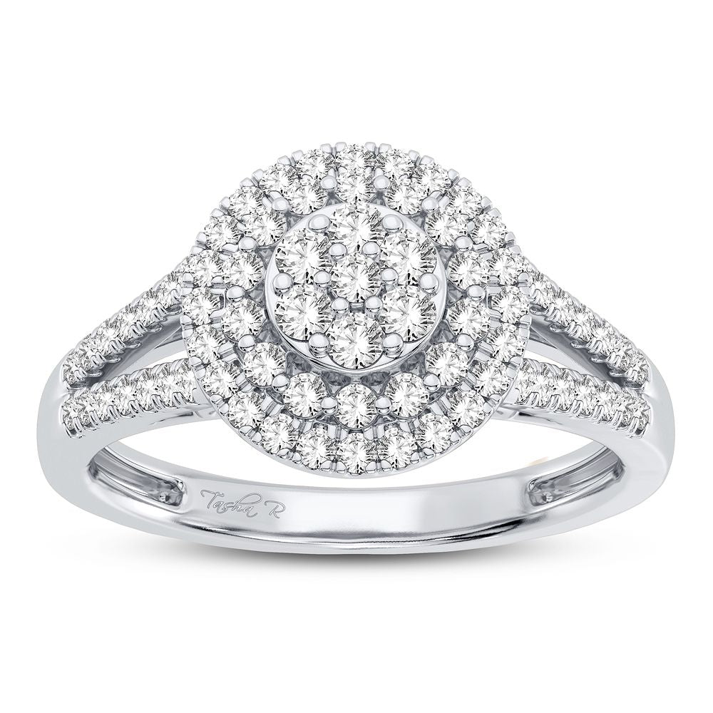 Exquisite 10K 0.50CT DIAMOND RING