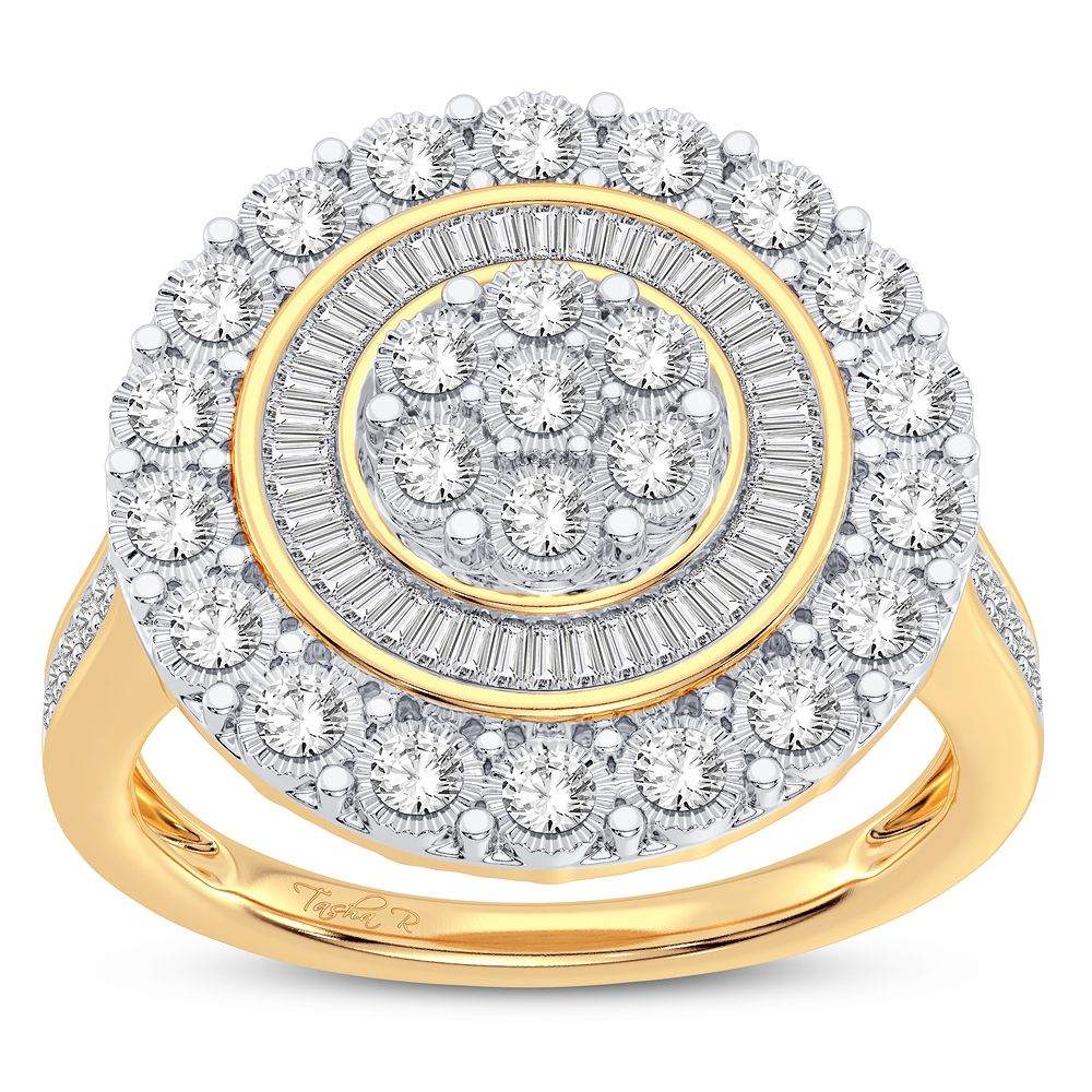 Dazzling 10K 0.50CT DIAMOND RING
