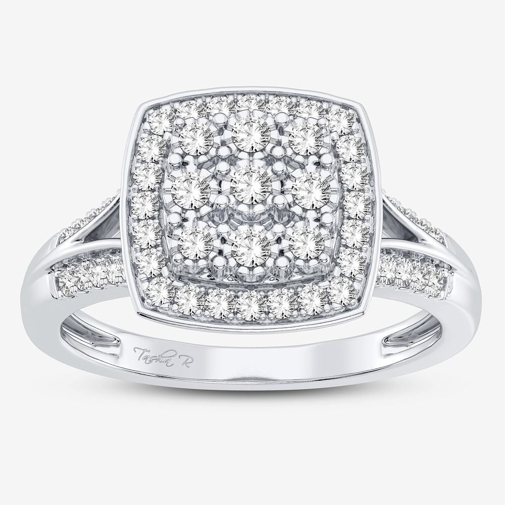 Dazzling 10K 0.25CT DIAMOND RING