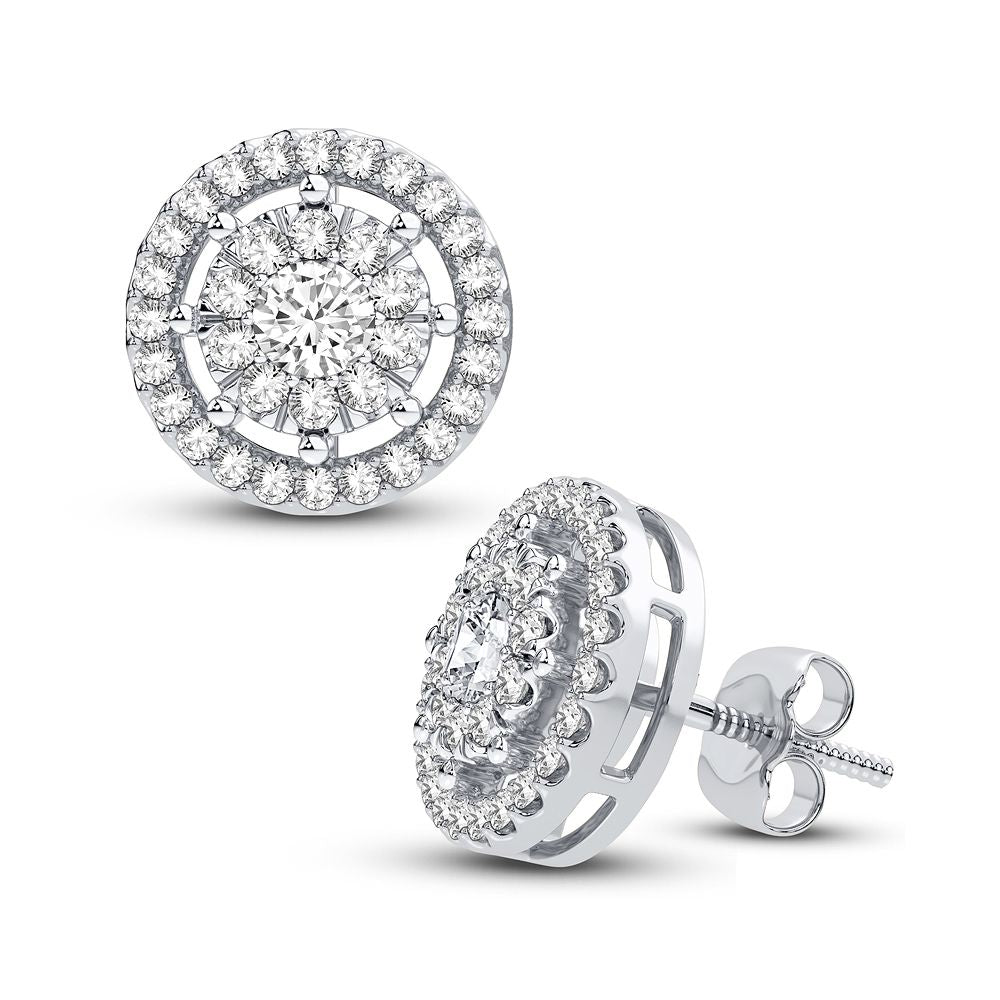 Beautiful 14K 1.00CT DIAMOND EARRING