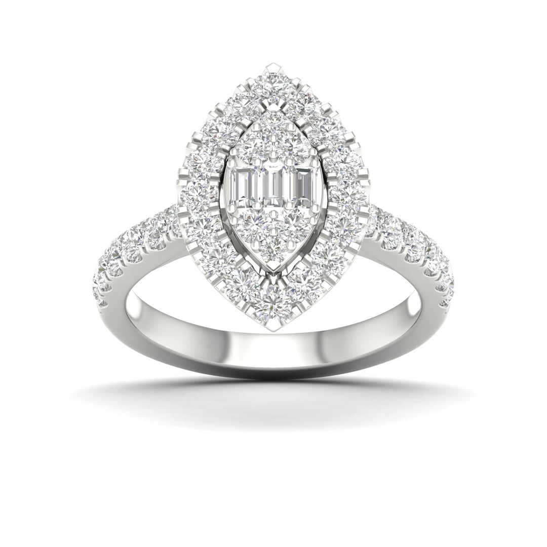 Beautiful 14K 1.00ct Diamond Ring