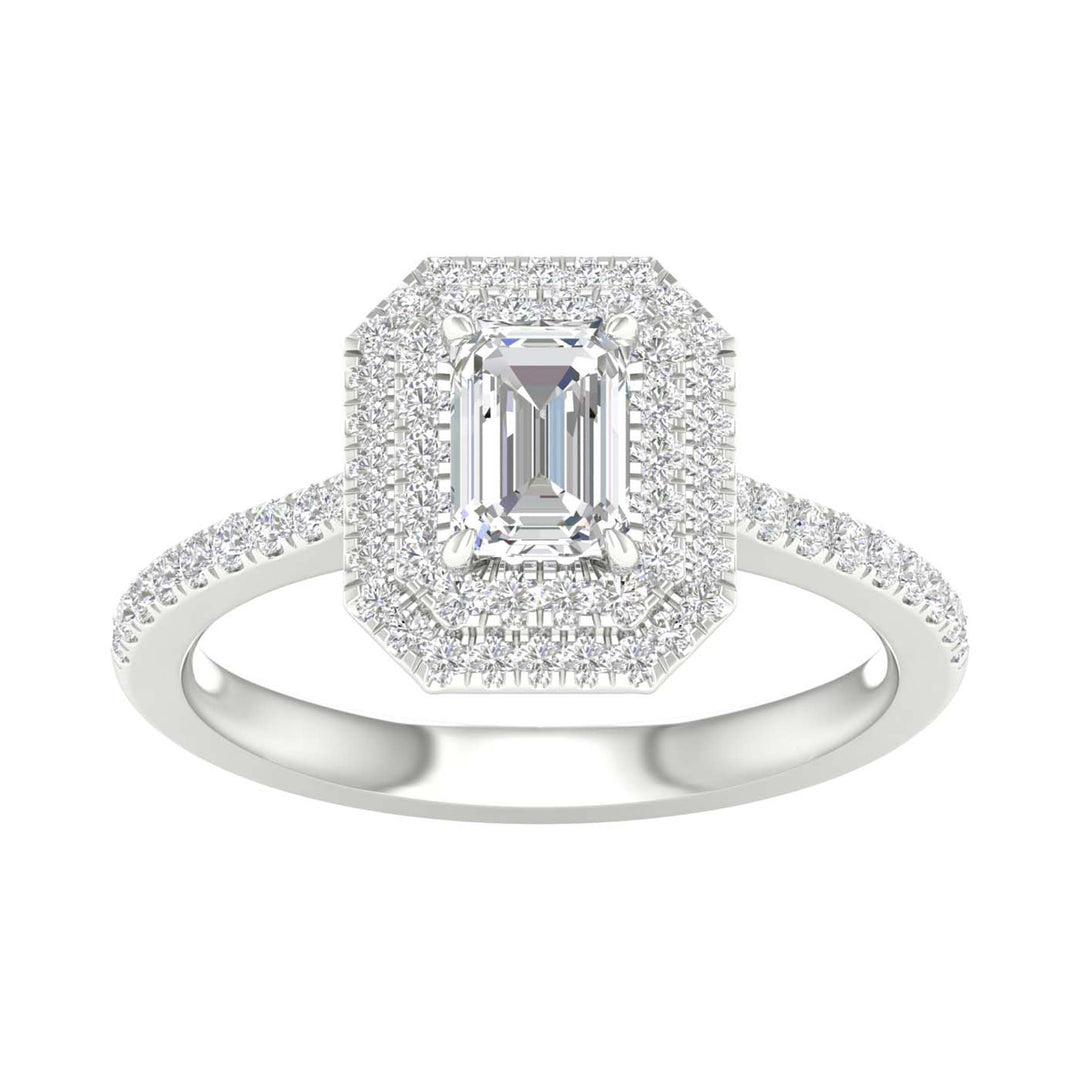14K 1.15CT  Certified Lab Grown Diamond Ring ( IGI Certified )