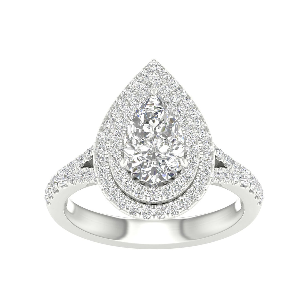 14K 2.00CT Certified Lab Grown Diamond Ring ( IGI Certified )