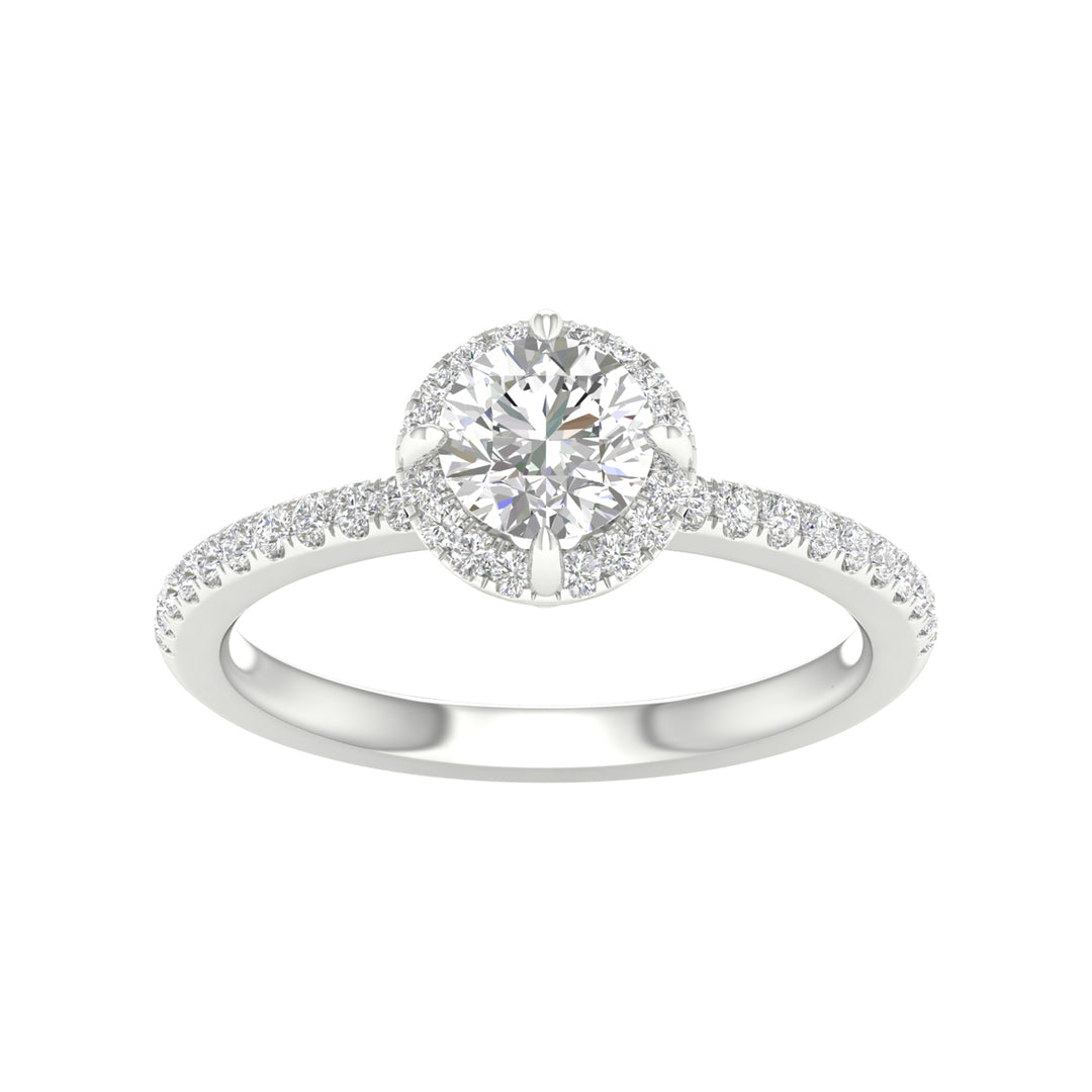 14K 1.25CT Certified Lab Grown Diamond Ring ( IGI Certified )