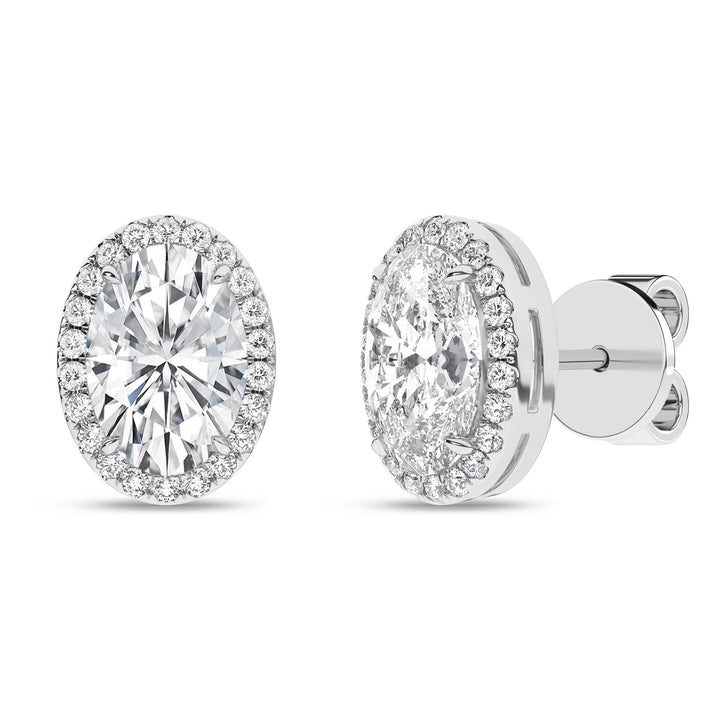 14K 2.25ct Certified Lab Grown Diamond Earrings