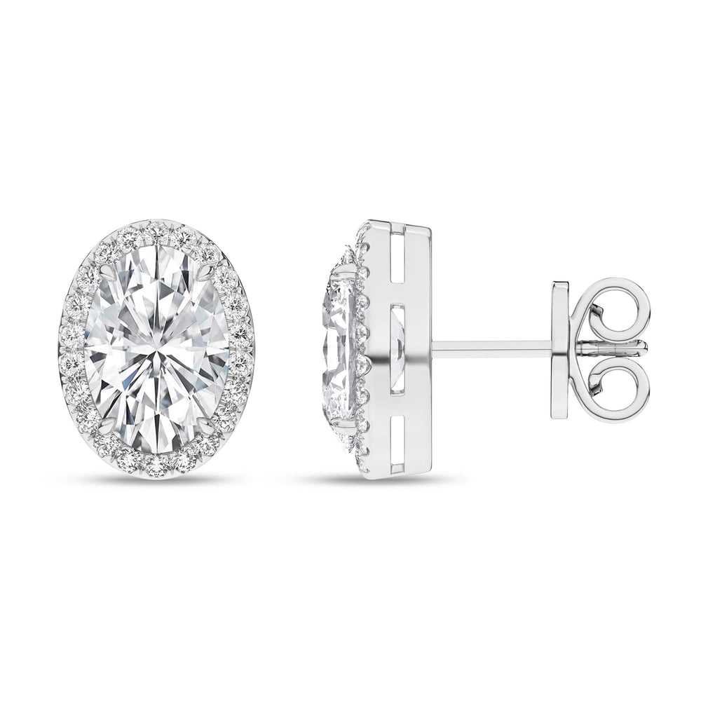 14K 2.25ct Certified Lab Grown Diamond Earrings