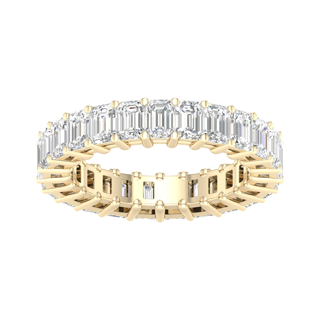 14K 5.00CT Certified Lab Grown Diamond Bands ( IGI Certified )
