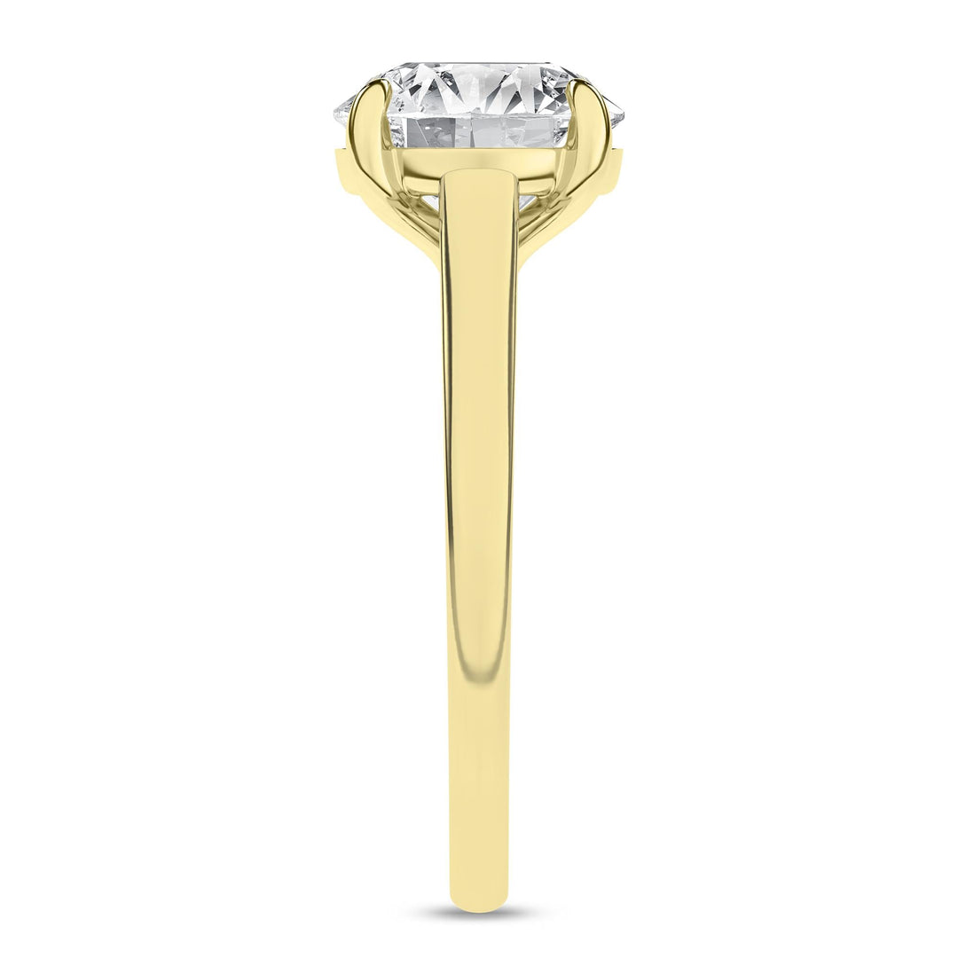 14K 2.00CT Certified Lab Grown Diamond Ring ( IGI Certified )
