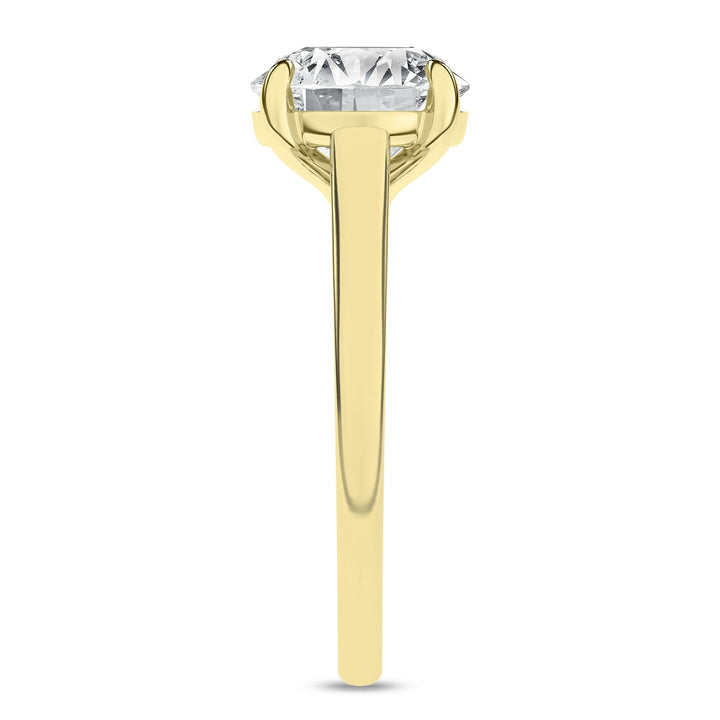 14K 0.50CT  Certified Lab Grown Diamond Ring ( IGI Certified )