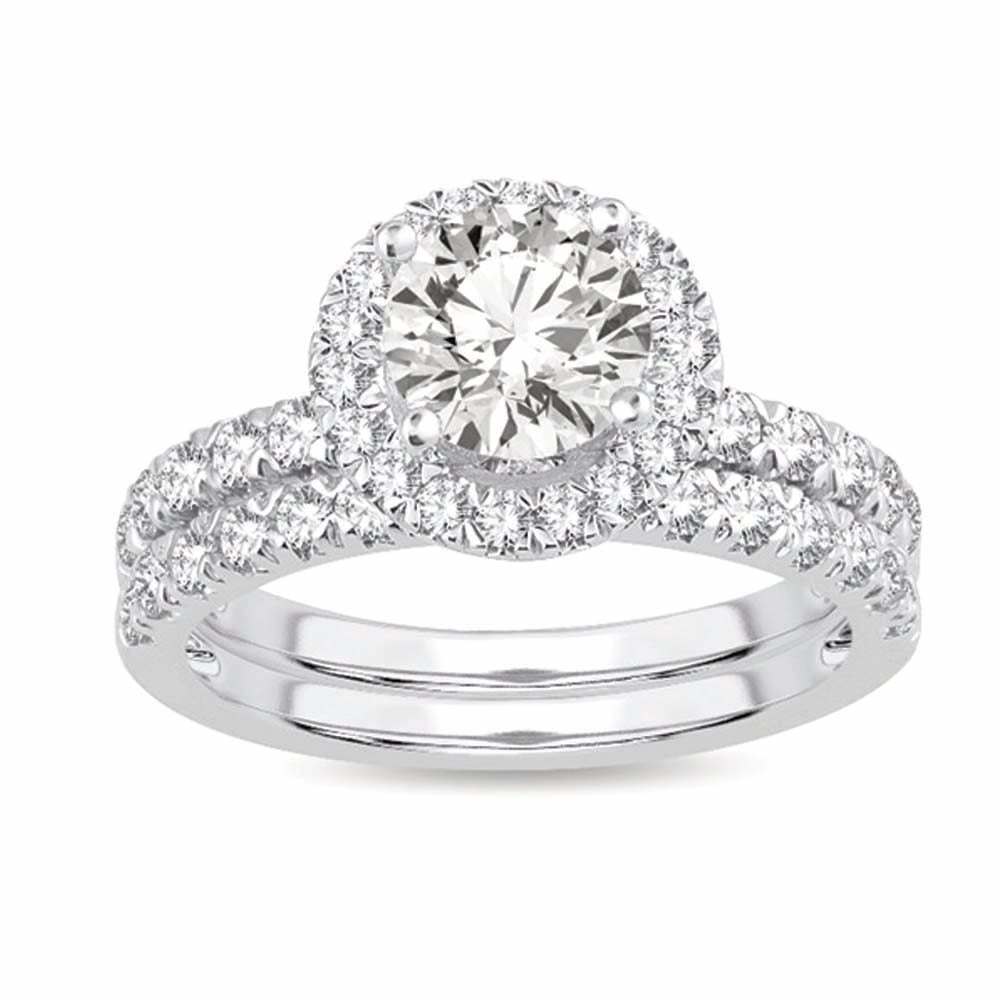 14K 2.00CT Lab Grown Diamond Bridal Ring