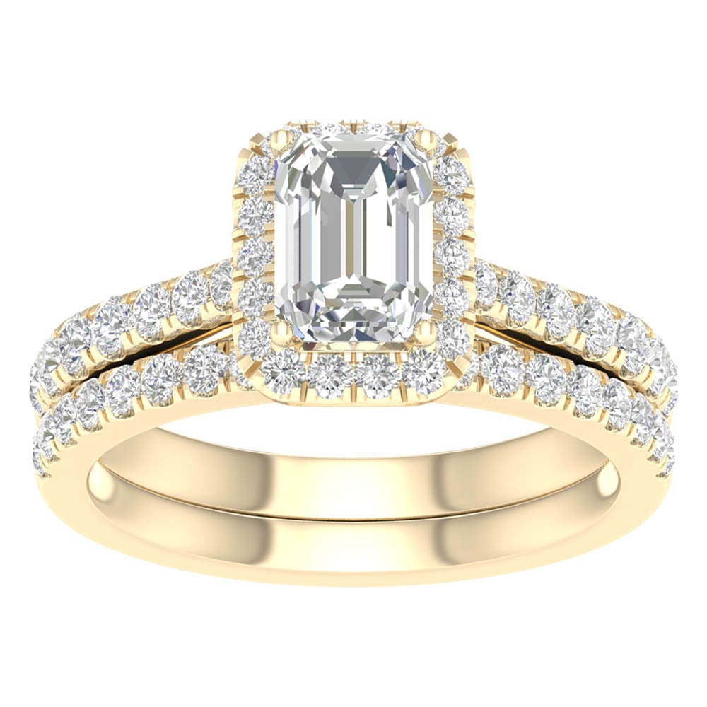 14K 2.25CT Lab Grown Bridal Ring