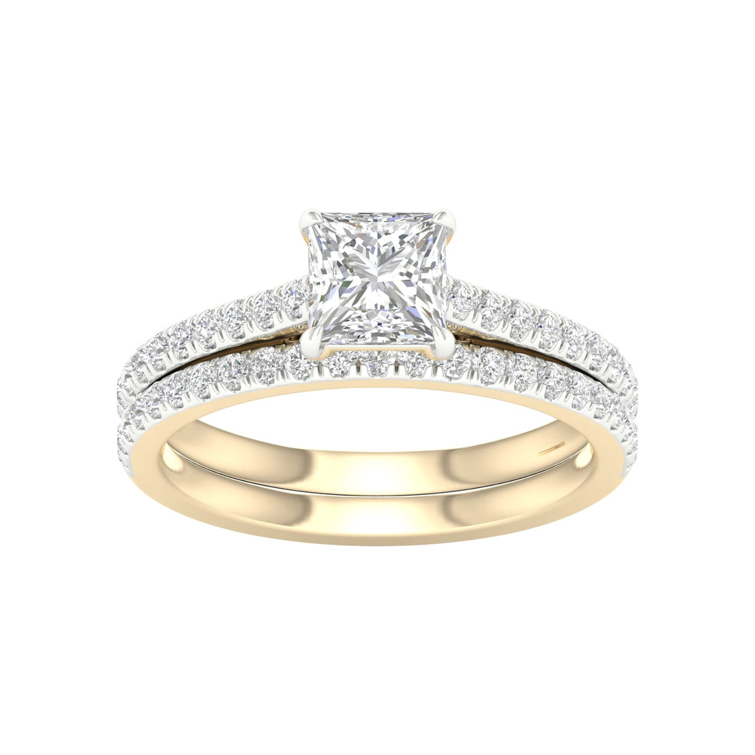 14K 1.50CT Certified Lab Grown Diamond Bridal