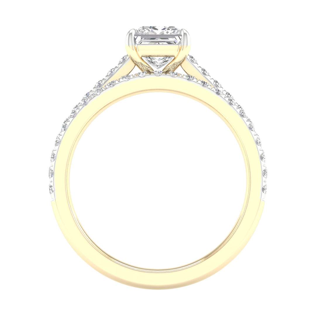 14K 1.50CT Certified Lab Grown Diamond Bridal
