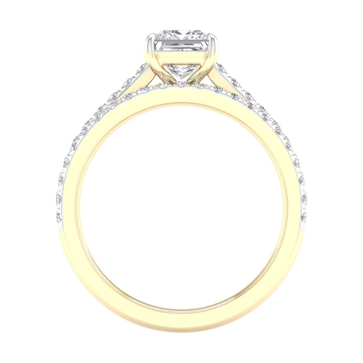14K 1.50CT Certified Lab Grown Diamond Bridal