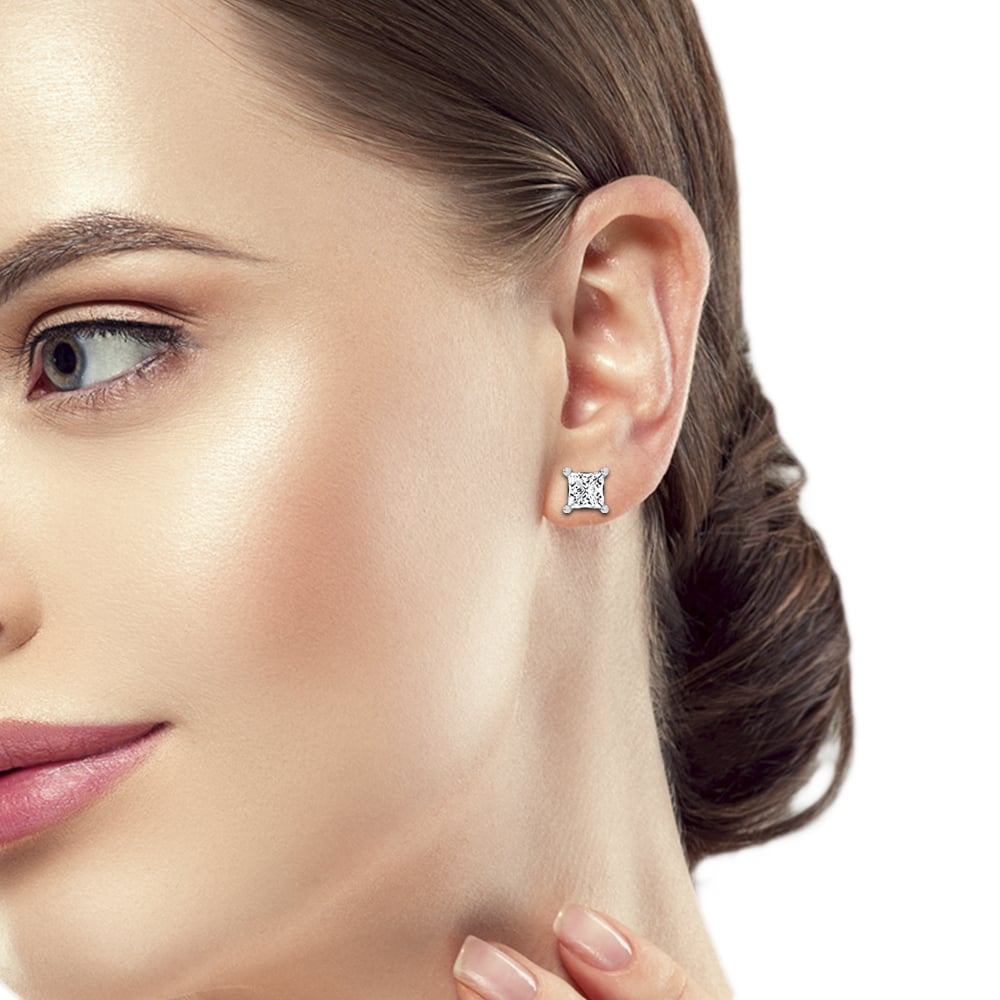 14K 2.00CT Lab Grown Diamond Earrings