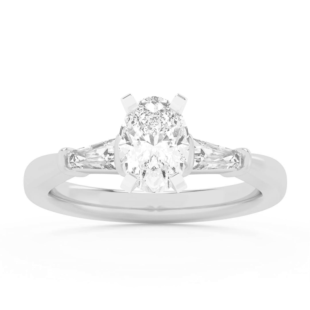 14K 1.42CT Certified Lab Grown Diamond Ring