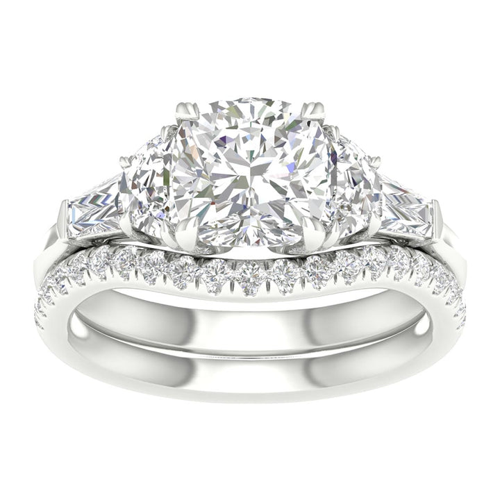 14K 2.93CT Lab Grown Engagement Ring