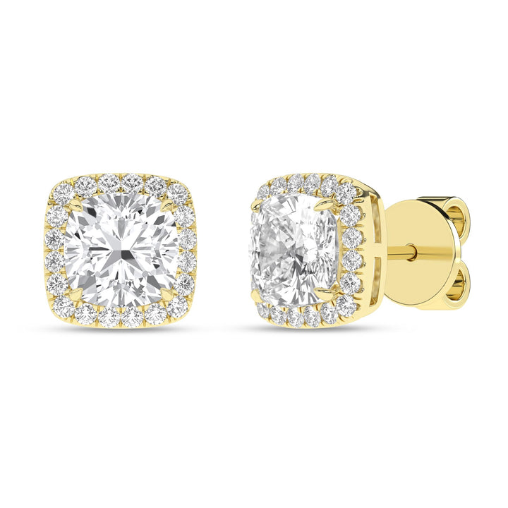 14K 2.25ct Certified Lab Grown Diamond Earrings